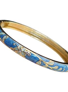 新式景泰蓝手镯滴釉珐琅彩镯子