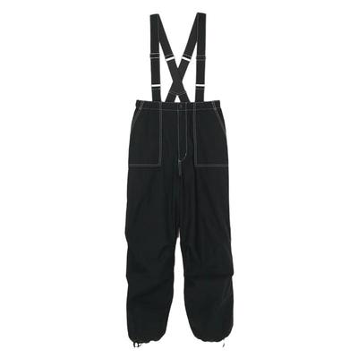 MOUSSY 冬季新品纯色直筒工装风休闲背带裤010GSH30-1110