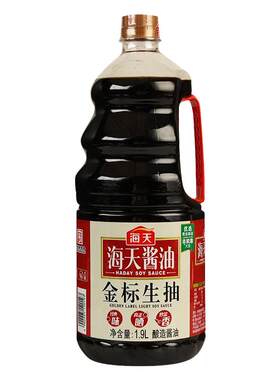 海天生抽大桶装家常厨房调味料