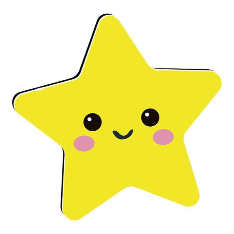 卡通儿童奖励磁贴小大号笑脸勋章奖杯五角星星磁力贴片磁铁磁吸小组积分表评比栏白板黑板贴冰箱贴公开课教具