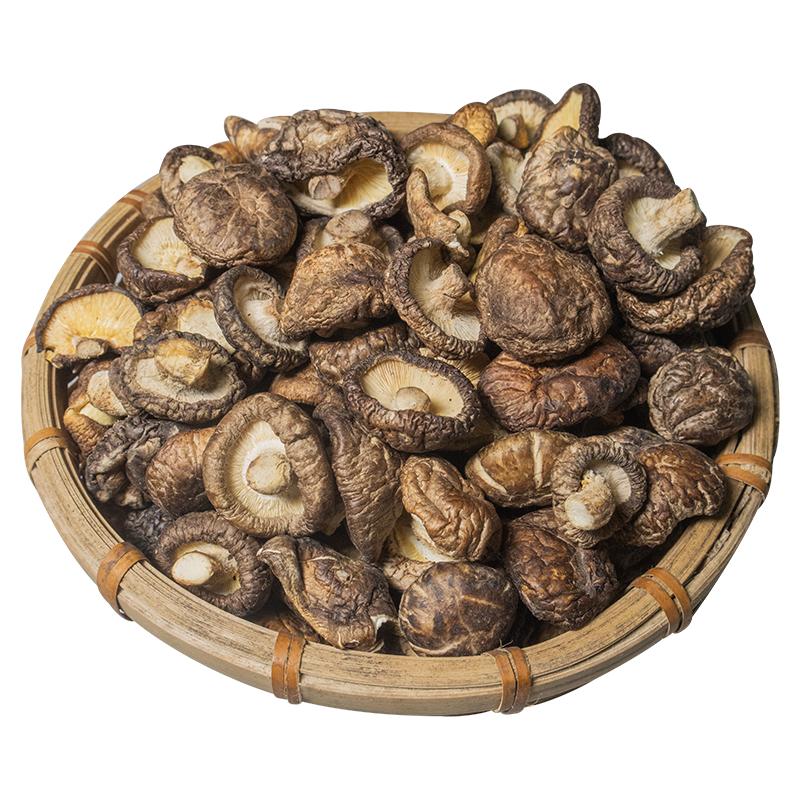 粤北韶关金钱菇干货特级小香菇减脚小冬菇肉质厚食用菌丹霞山特产
