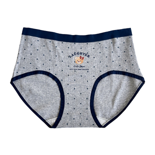 内裤女生2026新款纯棉三角裤10a抗菌裆少女秋冬透气中腰女士短裤