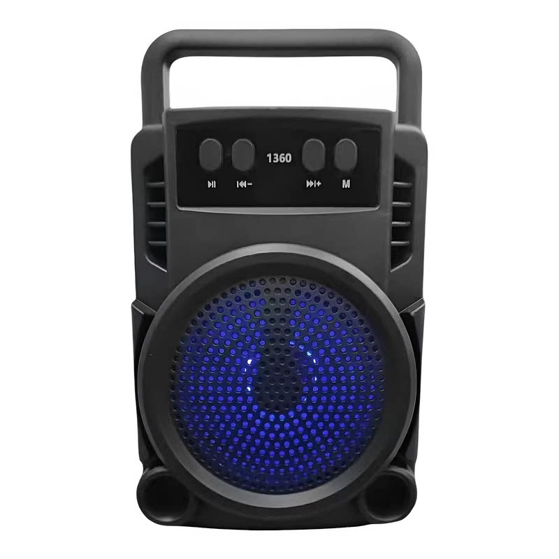 2026新款蓝牙音响首歌智能音箱手提音量户外插卡低音炮大音量