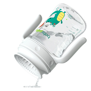 宝宝学饮杯儿童嘬口杯牛奶鲸鱼喷泉婴儿水杯吸管喝奶喝水杯子奶瓶