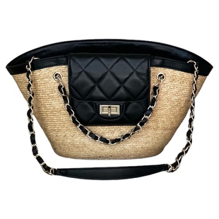 2026春新款度假风菜篮子包编织包女海边手工草编包百搭单肩托特包