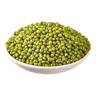 【净重5斤无干燥剂】东北绿豆农家绿豆打豆浆出沙批发当季新豆