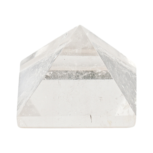 天然白水晶金字塔摆件原石打磨家居玄关七星阵办公桌面西北角装饰