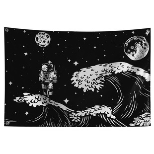 挂布背景布ins装饰墙大尺寸卧室窗门帘商用酒吧客厅私人来图定制