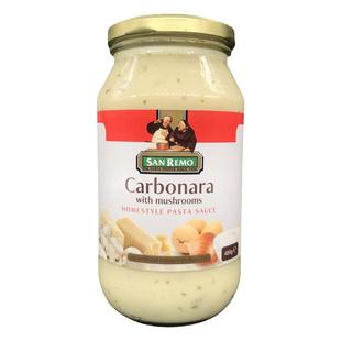 Carbonara Mushrooms Pasta Sauce澳大利亚进口奶油蘑菇味意面酱