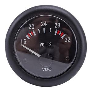 东风康明斯配件仪表VDO电池电压表发电机组直流指针式改装电压表