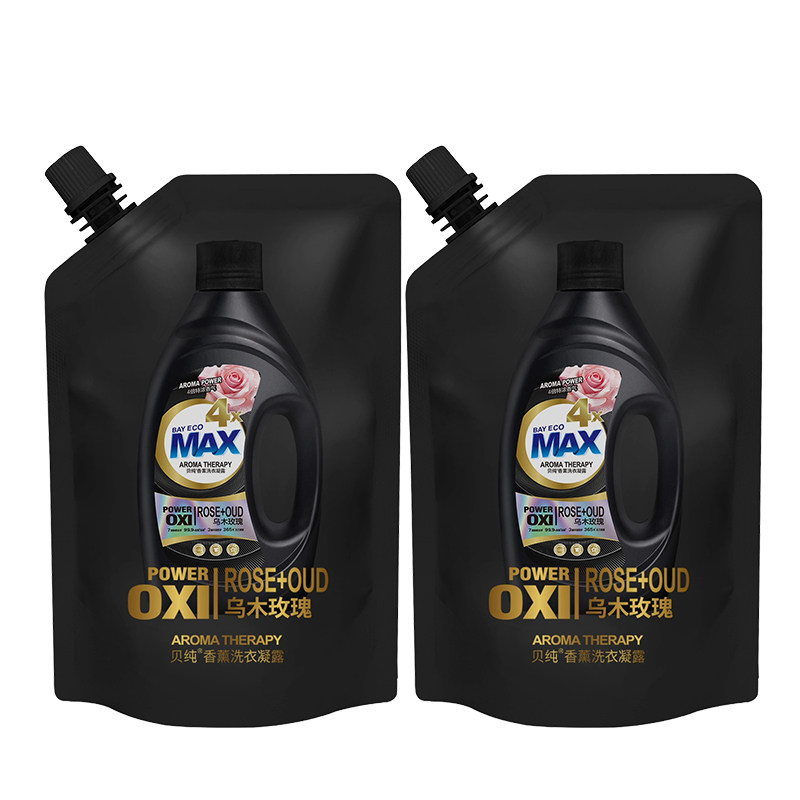 MAX贝纯香氛洗衣液乌木玫瑰易漂洗持久留香330ml