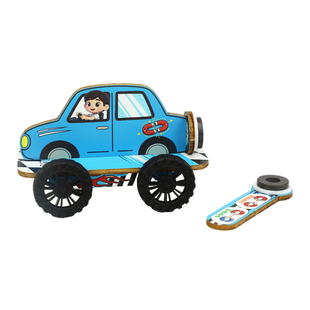 科技小制作手工diy材料科学实验磁力小车儿童手工物理教学玩具