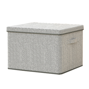 带盖衣服收纳盒放衣柜贴身衣物整理盒装袜子神器内衣内裤储物筐箱