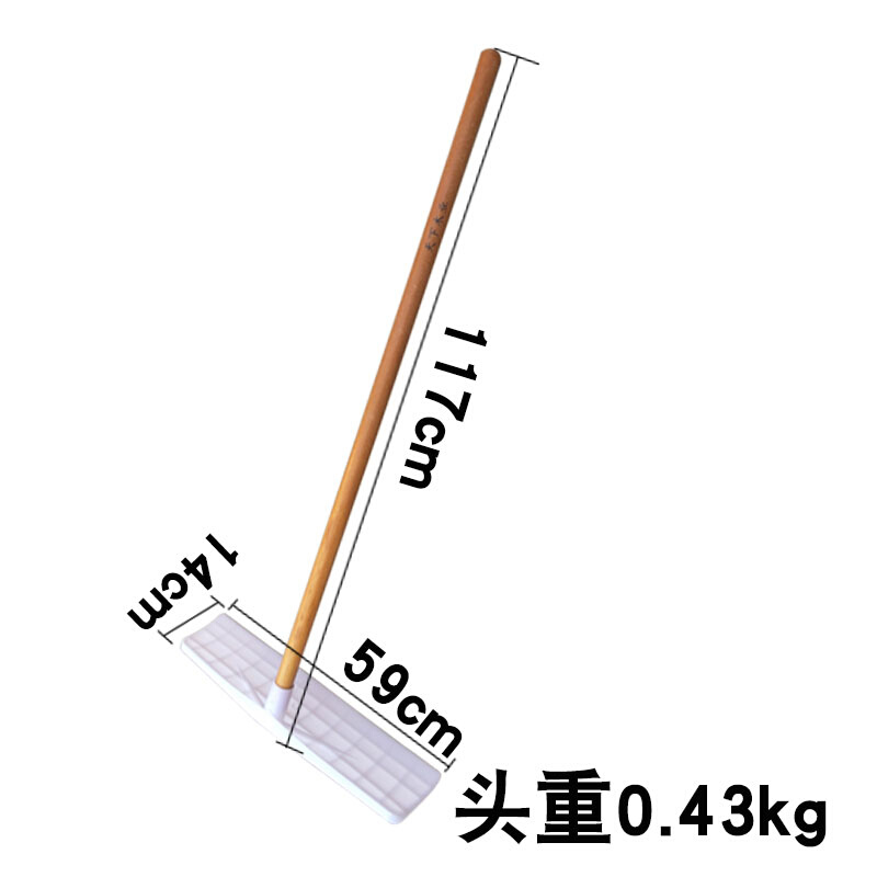 塑料铲子耙子整平农用扒子刮雪塑料刮板 刮粪板 清粪铲家用加长柄