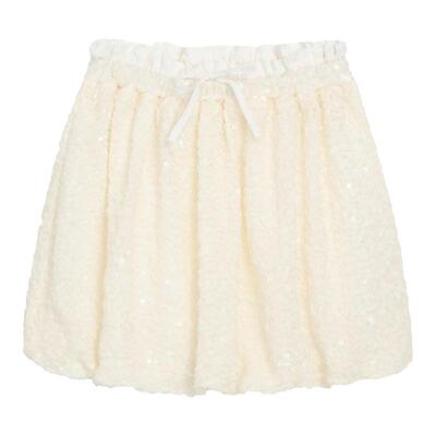 【3折】MIMIGOGO 亮片时髦双腰假日氛围甜系少女小短裙4C08