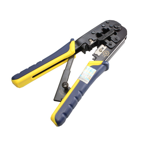 原装台湾三堡HT-568R网线钳子网络压线钳RJ45双用工具送长刀片