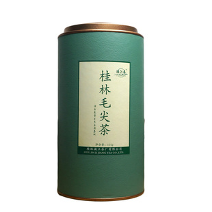 漓江春绿茶桂林毛尖龙胜龙脊一芽一、二叶高山茶回甘125克纸听装