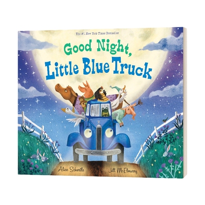 英文原版 精装 Good Night Little Blue Truck 晚安 蓝色小卡车 精装绘本 英文版 进口英语原版书籍儿童外文书