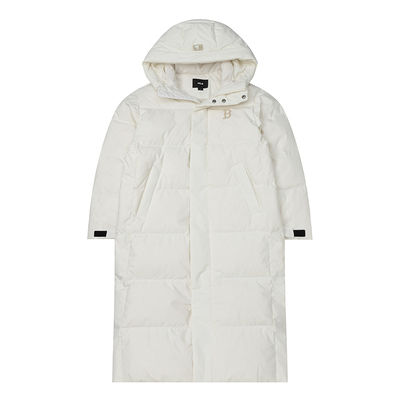 MLB官方羽绒服男女装25冬季户外保暖防寒黑色运动面包服3ADJB3056