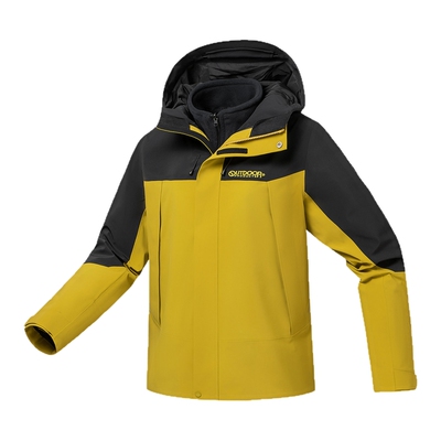 2025秋冬户外抓绒三合一冲锋衣女