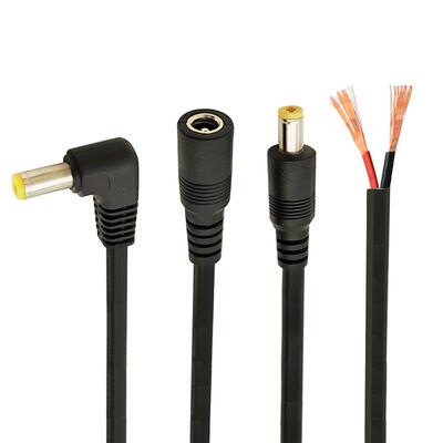 DC公头线母头电源连接线插头12v