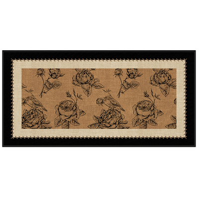 中古风防水防污床边毯