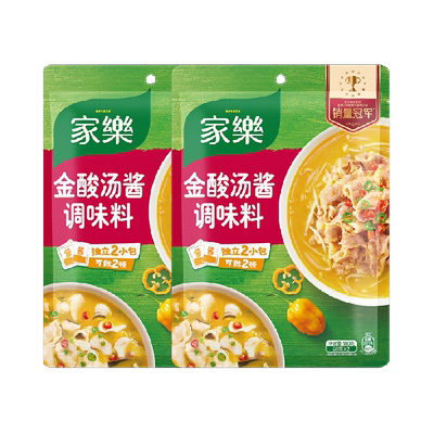 家乐金酸汤肥牛调味料90g*4小包