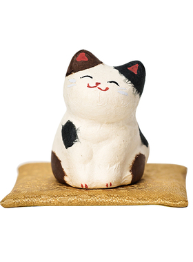 龙虎堂迷你猫咪摆件手作桌面饰品