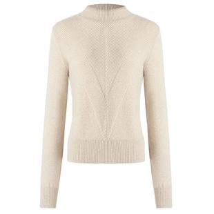 歌莉娅羊绒女装2023冬季新款半高领毛衣慵懒内搭套头衫1BNL5J380