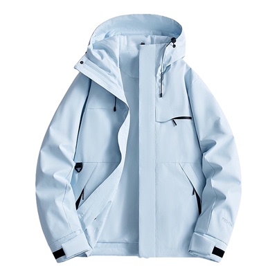 骆驼户外防风加绒加厚冲锋衣三合一男士秋冬季情侣防寒保暖外套女