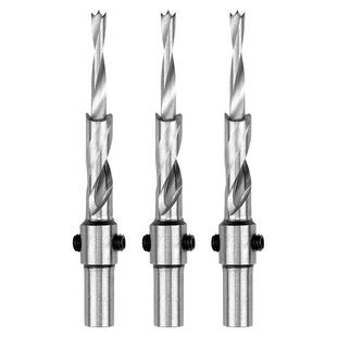 木工沙拉钻二合沉孔钻头二级阶梯台阶子母钻木用沉头打孔双孔钻芯