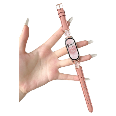 学长家四叶草小蛮腰皮质表带