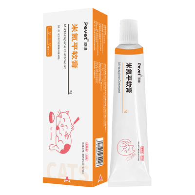 Pevet派维米氮平软膏猫促进食欲