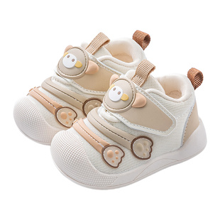 学步鞋女宝宝2025秋季新款软底透气婴儿鞋男0一1-2岁春秋婴童鞋子