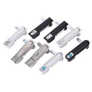 电柜门锁MS818配电机柜门锁MS618网络控制柜平面锁不锈钢动力柜锁