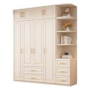 衣柜家用卧室全实木简易组装出租房用2026新爆款儿童衣橱定制柜子