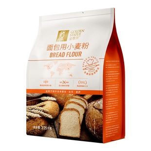 金像高筋小麦面粉中低筋家用面包粉烘焙原料欧包多用途日式吐司粉