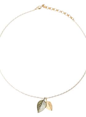 罗勒叶毛衣链冷淡风圣诞礼物