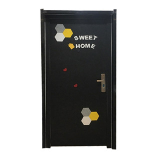 定制自粘毛毡门贴纸整张软包装饰翻新木门改色北欧改造入户防盗门