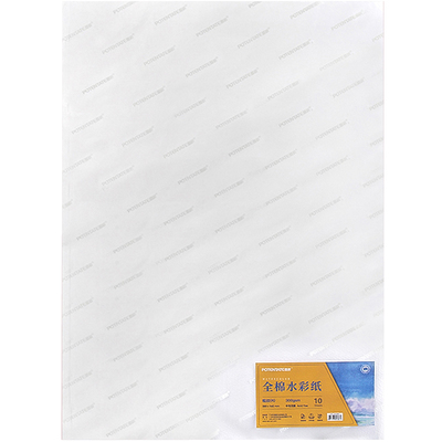 遵爵水彩纸300g棉浆水彩本尊爵全棉便携水彩本随身明信片32k16k细纹中粗水彩画专用素描画纸油画棒手绘画画纸