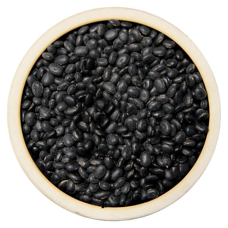 山地种植黑豆农家新黑豆老品种打豆浆发黑豆芽肾形黄芯黑豆5斤
