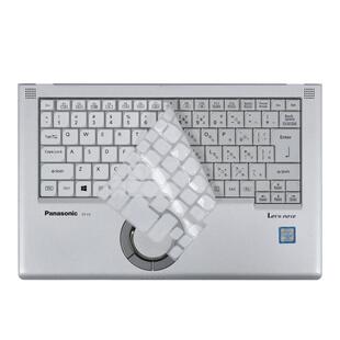 适用Panasonic松下CF-LV-SV-SZ-XZ-LX笔记本电脑键盘膜按键防尘日文转英键盘带字符版硅胶白色透明柔软保护膜