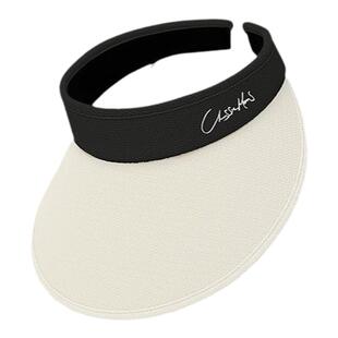 CMS颗里小香风防晒帽防紫外线太阳帽撞色时尚三层面料三层防护