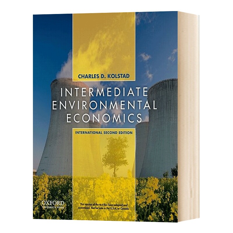 华研原版 中间环境经济学 国际版 英文原版 Intermediate Environmental Economics 英文版 进口英语书籍