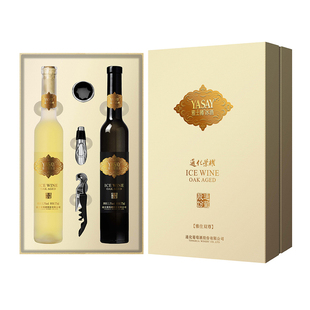 雅士樽冰酒通化荣耀雅仕双尊 通葡股份葡萄酒11.5%vol 375ml