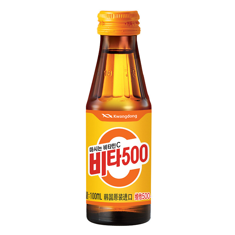 韩国进口维他500苹果味饮料