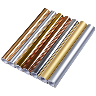 特厚不锈钢贴纸金属贴膜金色银色拉丝防水防潮冰箱电梯门橱柜翻新