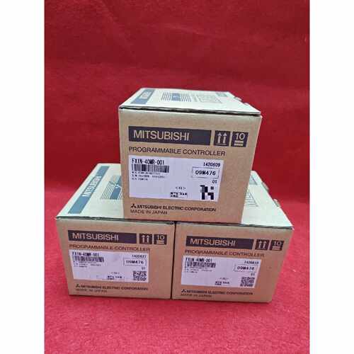 全新三菱FX1N-40MR-001，原装现货库存，盒码一致，