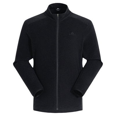 拓路者抓绒衣男款春秋立领加绒