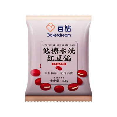 百钻低糖水洗红豆沙